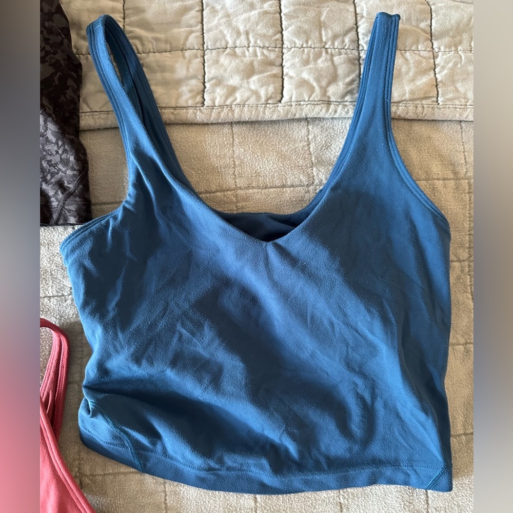 Lululemon Align Tank - teal size 6